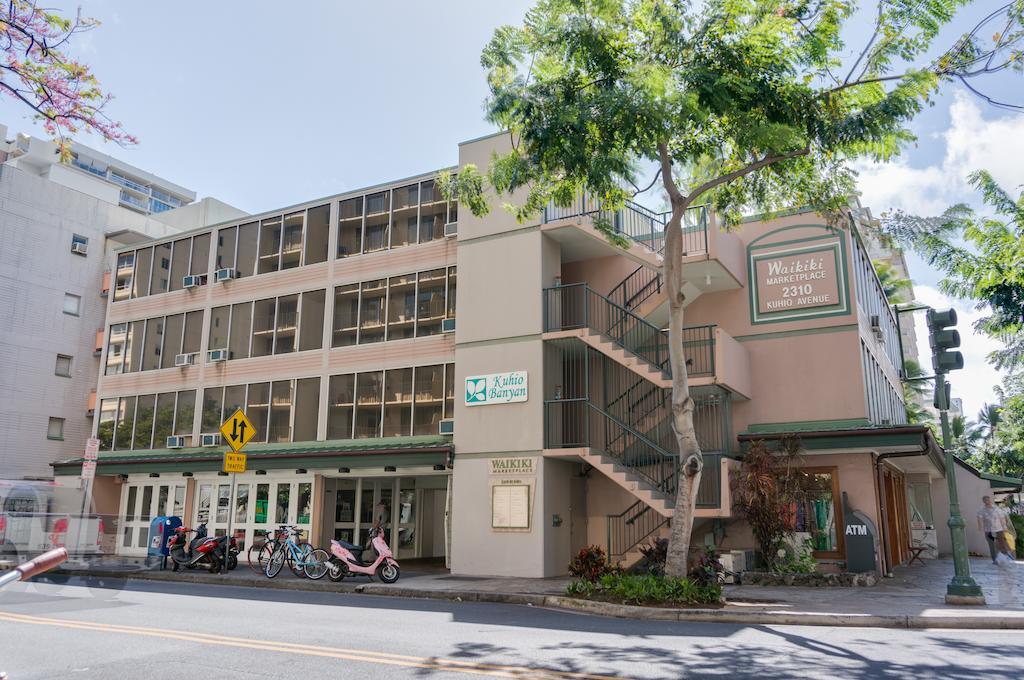 Kuhio Banyan Hotel Honolulu Exterior foto